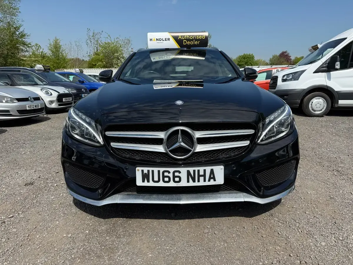 Used Mercedes C300 AMG line 2016 Black Estate