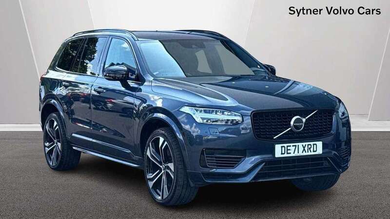 Blue Used 2021 Volvo XC90 R-Design Pro SUV | £38,750 (A bit pricey) - Image 1/4