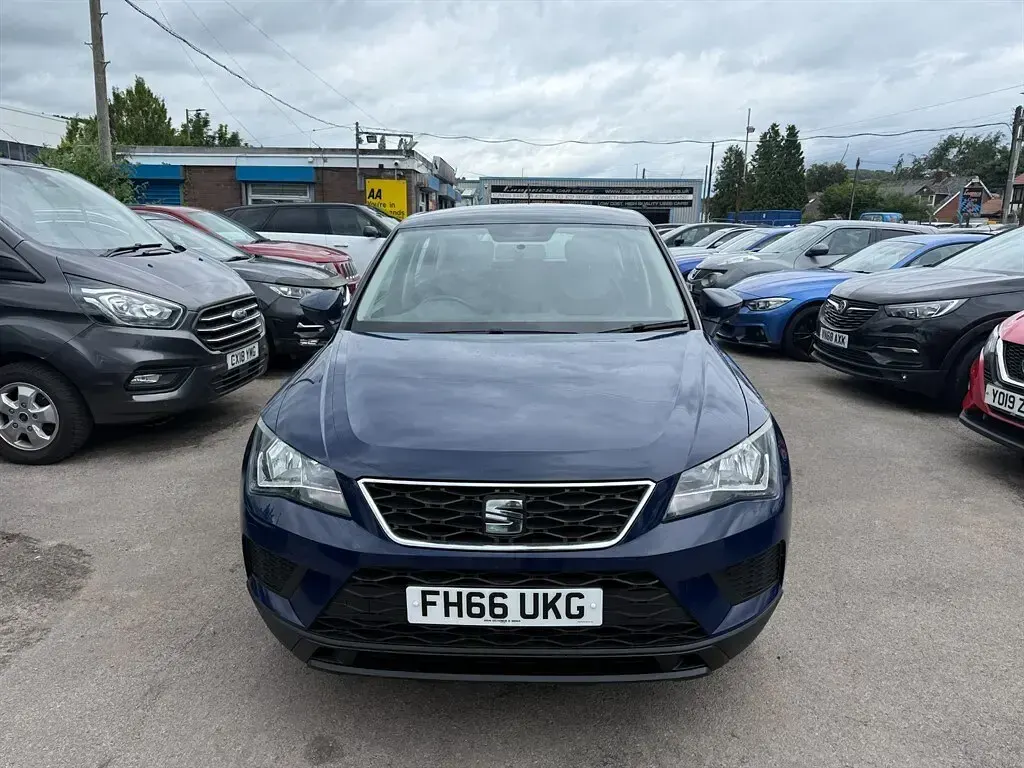 Used Seat Ateca Ecomotive 115 HP (84 kW) 2016 Blue SUV