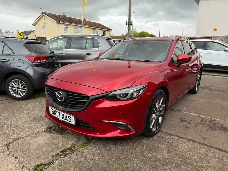 Used Mazda 6 Inclusive 175 HP (128 kW) 2017 Red Estate