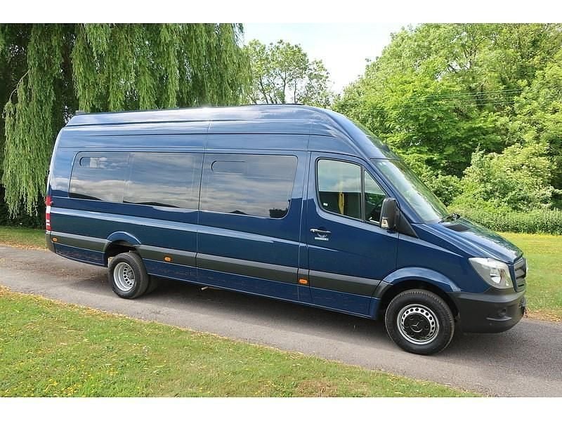 Used Mercedes Sprinter 140 HP (102 kW) 2018 Blue Van