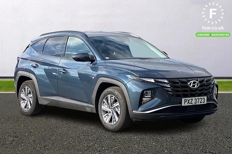 Blue Used 2021 Hyundai Tucson SE SUV | £16,699 (Good price) - Image 1/4