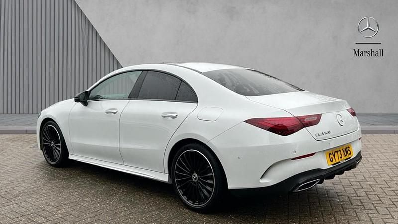 Used Mercedes CLA180 AMG Line Premium Plus 136 HP (100 kW) 2024 White Sedan
