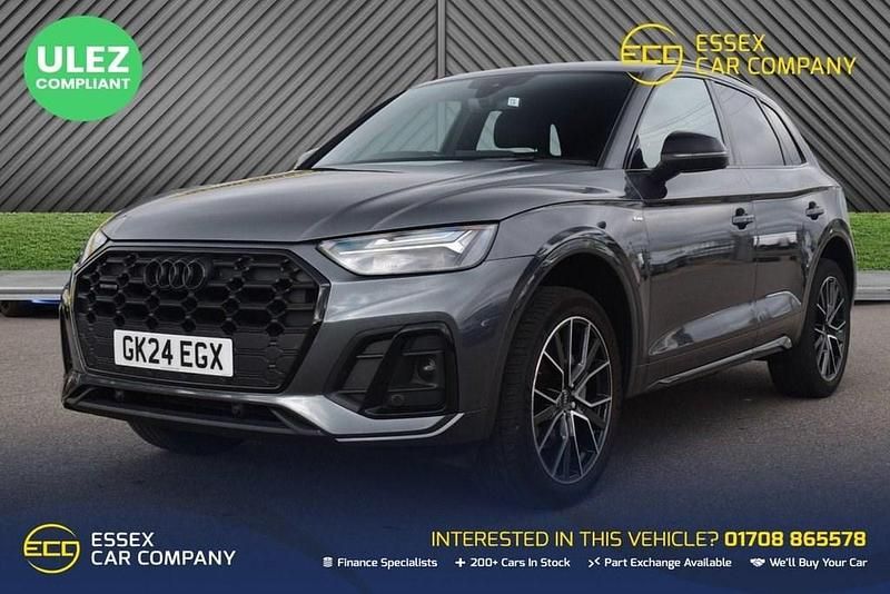 Grey Used 2024 Audi Q5 Black Edition SUV | £36,990 (Fair price) - Image 1/4