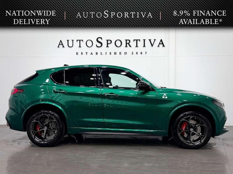 Used Alfa Romeo Stelvio Quadrifoglio 520 HP (382 kW) 2024 Green SUV