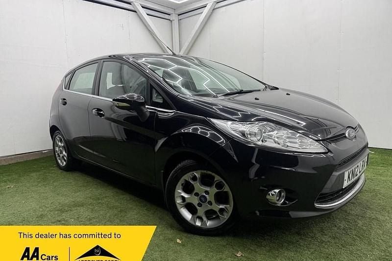 Black Used 2012 Ford Fiesta Zetec Hatchback | £2,495 (Good price) - Image 1/1