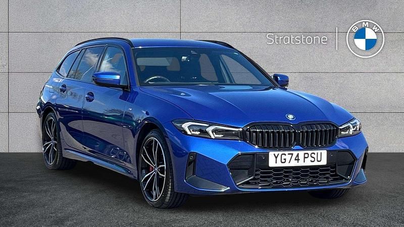 Used BMW 330e M Sport 288 HP (211 kW) 2024 Blue Estate