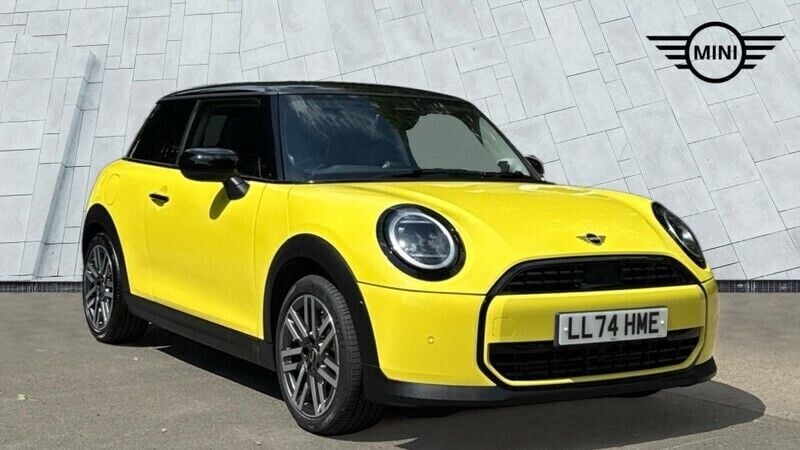 Yellow Used 2024 Mini Cooper Hatch Hatchback | £22,995 (Fair price) - Image 1/4