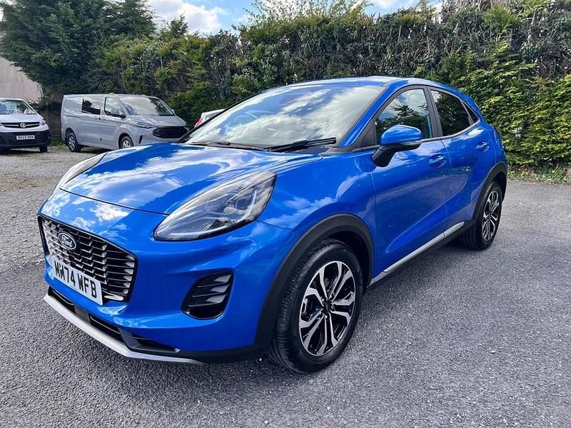 Usado Ford Puma Titanium 125 HP (91 kW) 2024 Azul SUV
