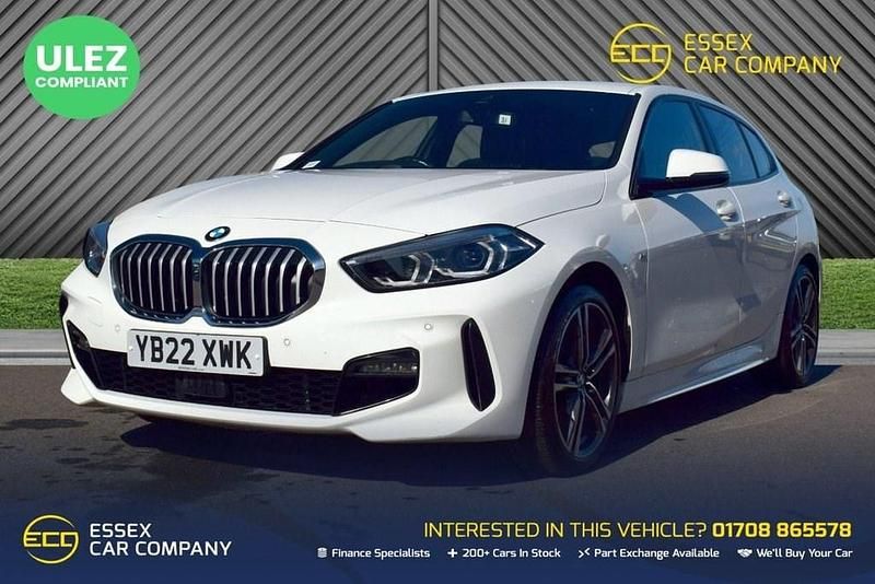 Used BMW 118 M Sport 136 HP (100 kW) 2022 White Hatchback