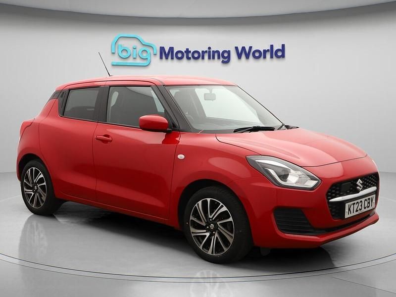 Red Used 2023 Suzuki Swift SZ-L Hatchback | £10,400 (Super price) - Image 1/4