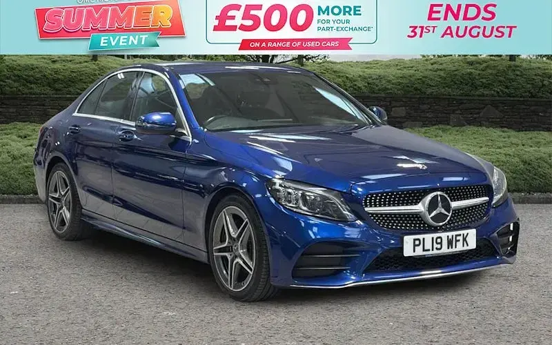 Used Mercedes C220 AMG line 194 HP (142 kW) 2019 Sedan