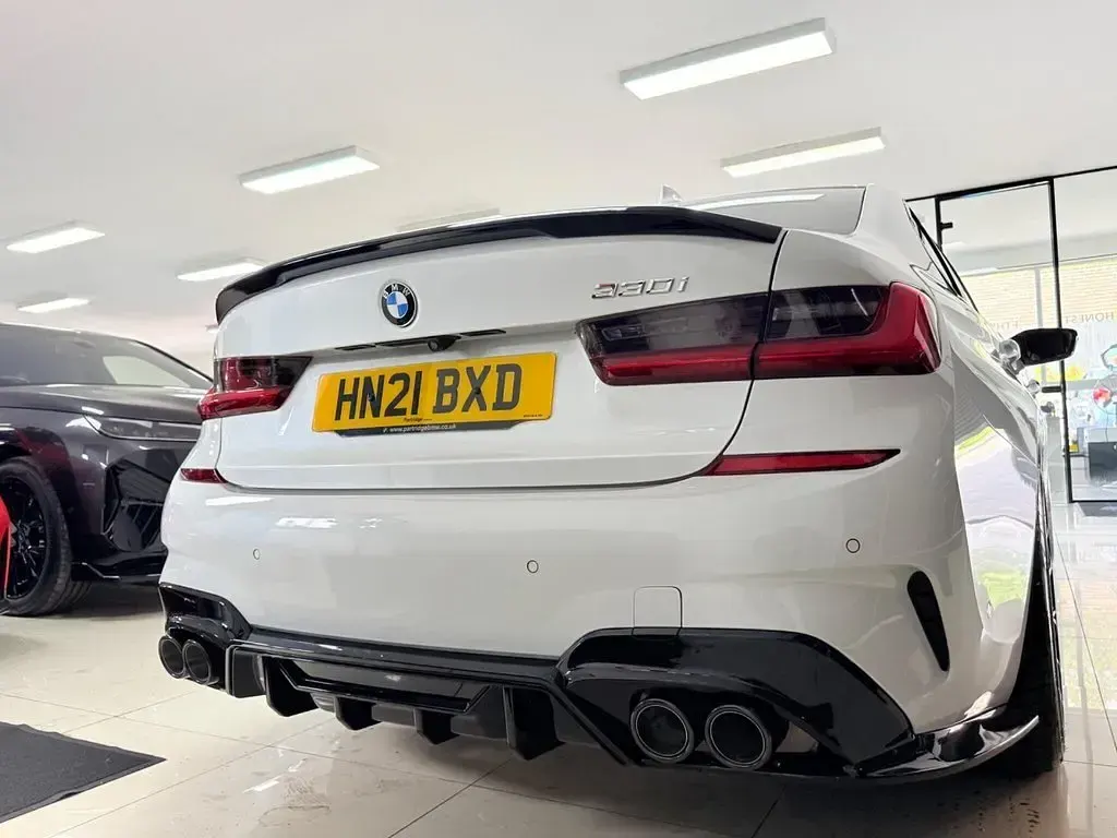 Used BMW 330 M Sport 254 HP (186 kW) 2021 White Sedan