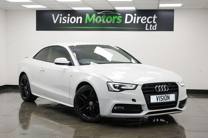 White Used 2016 Audi A5 S-Line Coupe | £6,740 (Super price) - Image 1/1