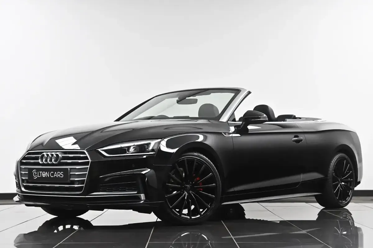 Używany Audi A5 Cabriolet S-Line 2018 Czarny Kabriolet