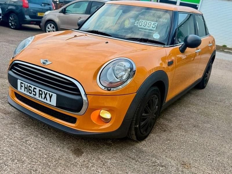 Used Mini One D Hatch 95 HP (69 kW) 2015 Orange Hatchback