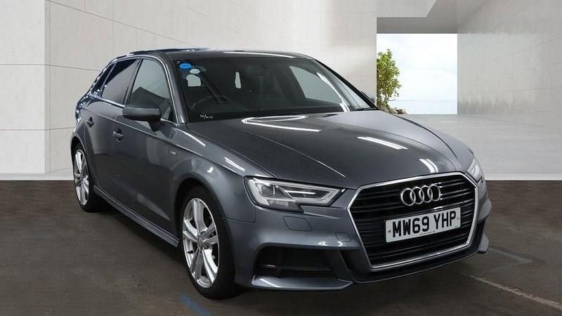 Used Audi A3 Sportback S-Line 116 HP (85 kW) 2019 Grey Hatchback