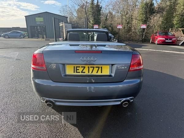 Used Audi A4 Cabriolet S-Line 2006 Grey Cabriolet