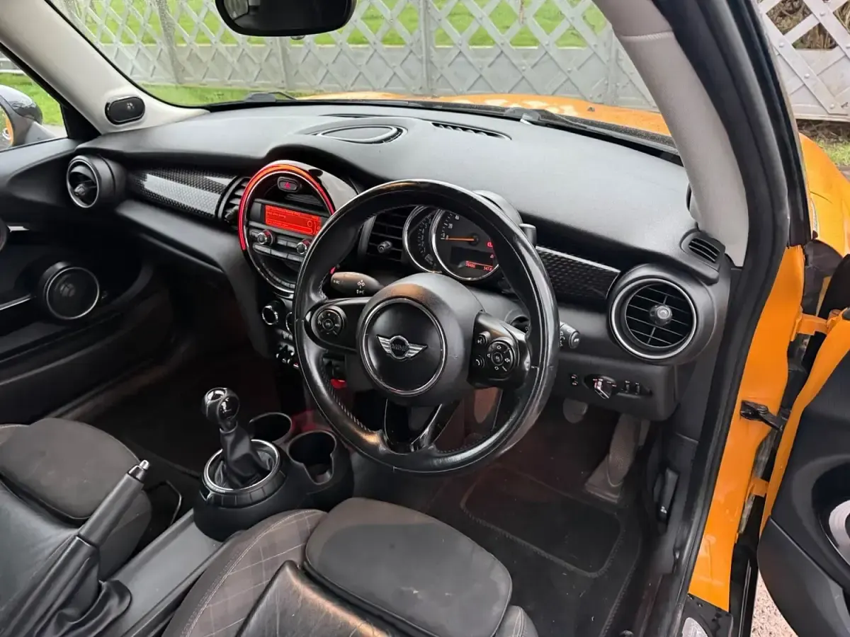 Used Mini Cooper S Hatch 2014 Orange Hatchback