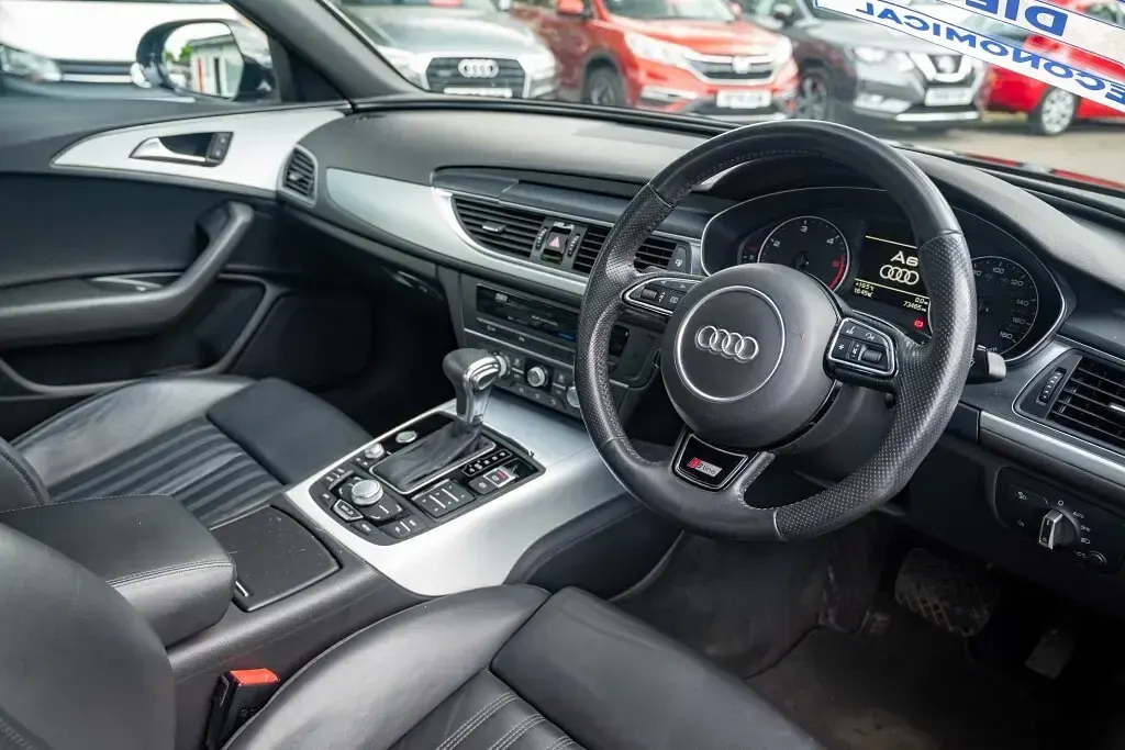 Used Audi A6 S-Line 2014 Black Sedan