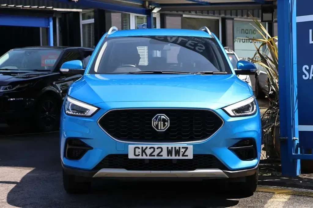 Used MG ZS Excite 106 HP (77 kW) 2022 Blue SUV