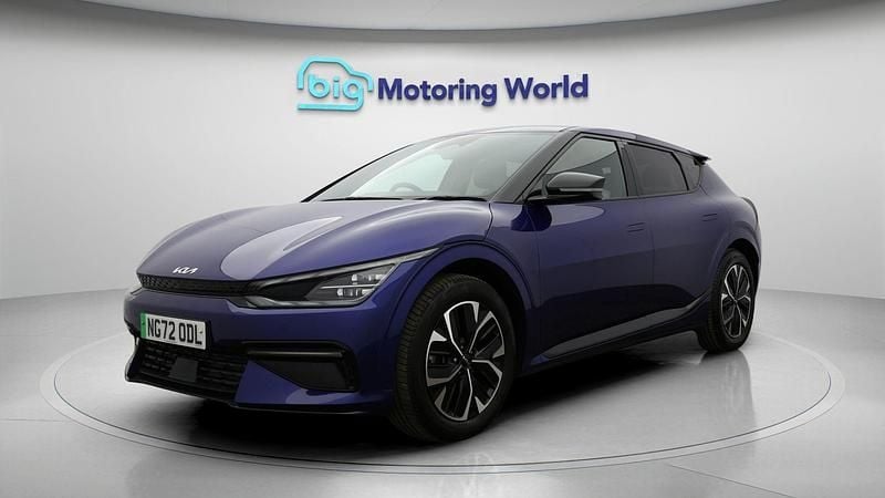 Used Kia EV6 GT-Line 239 kW (325 HP) 2023 Blue SUV