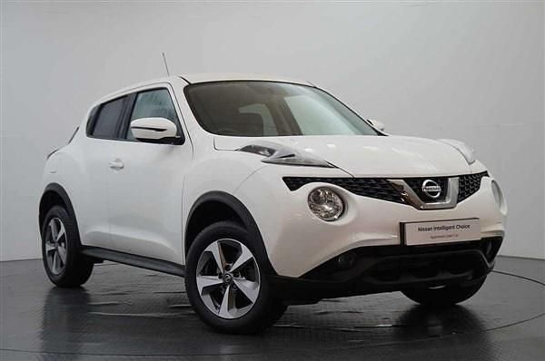 White Used 2019 Nissan Juke Acenta SUV | £10,298 (Fair price) - Image 1/3