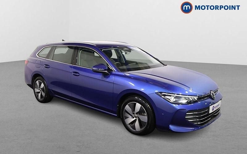 Blue Used 2025 VW Passat Life Estate | £26,749 - Image 1/4