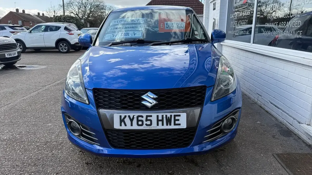 Used Suzuki Swift Sport 136 HP (100 kW) 2015 Blue Hatchback