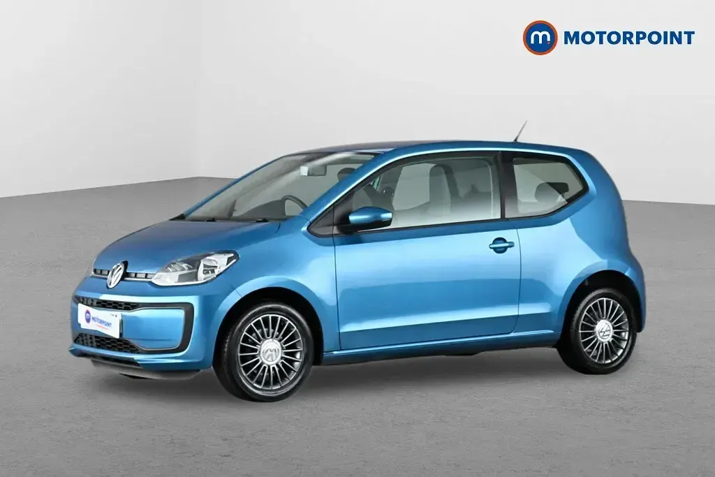 Used VW up! move up! 60 HP (44 kW) 2017 Blue Hatchback
