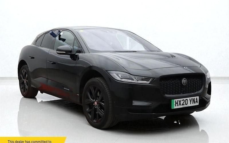 Black Used 2020 Jaguar I-Pace SUV | £18,450 (Fair price) - Image 1/4