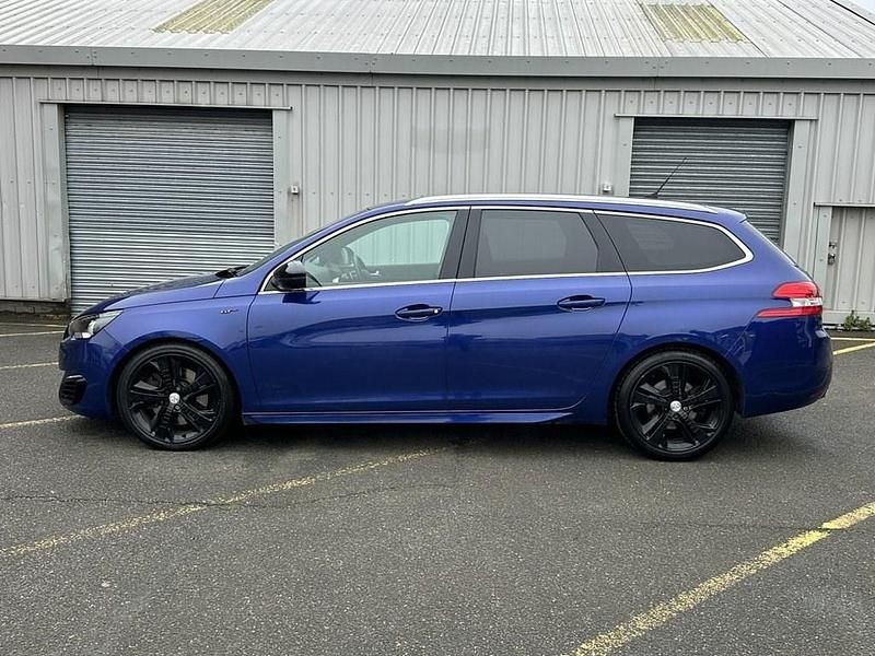 Used Peugeot 308 SW GTi 180 HP (132 kW) 2016 Blue Estate