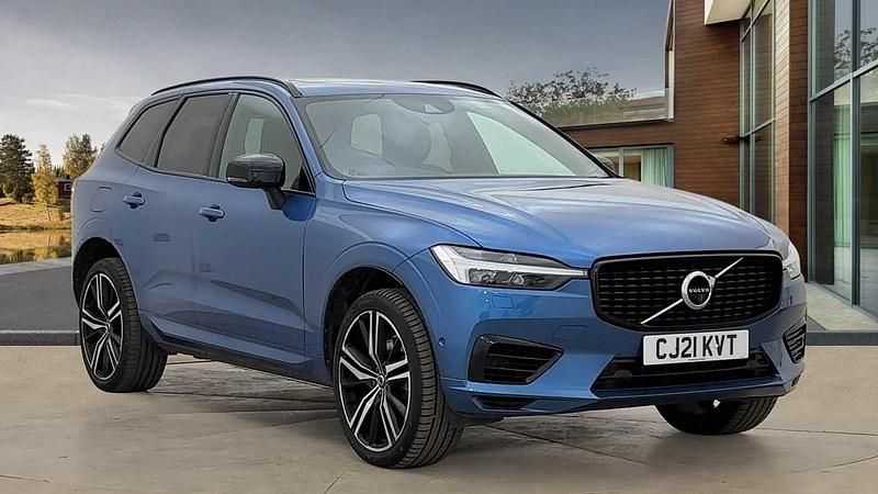 Blue Used 2021 Volvo XC60 R-Design Pro SUV | £34,500 (Fair price) - Image 1/4