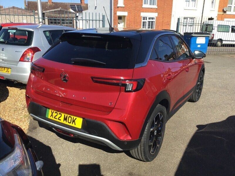 Used Vauxhall Mokka Ultimate 100 kW (136 HP) 2022 Red SUV