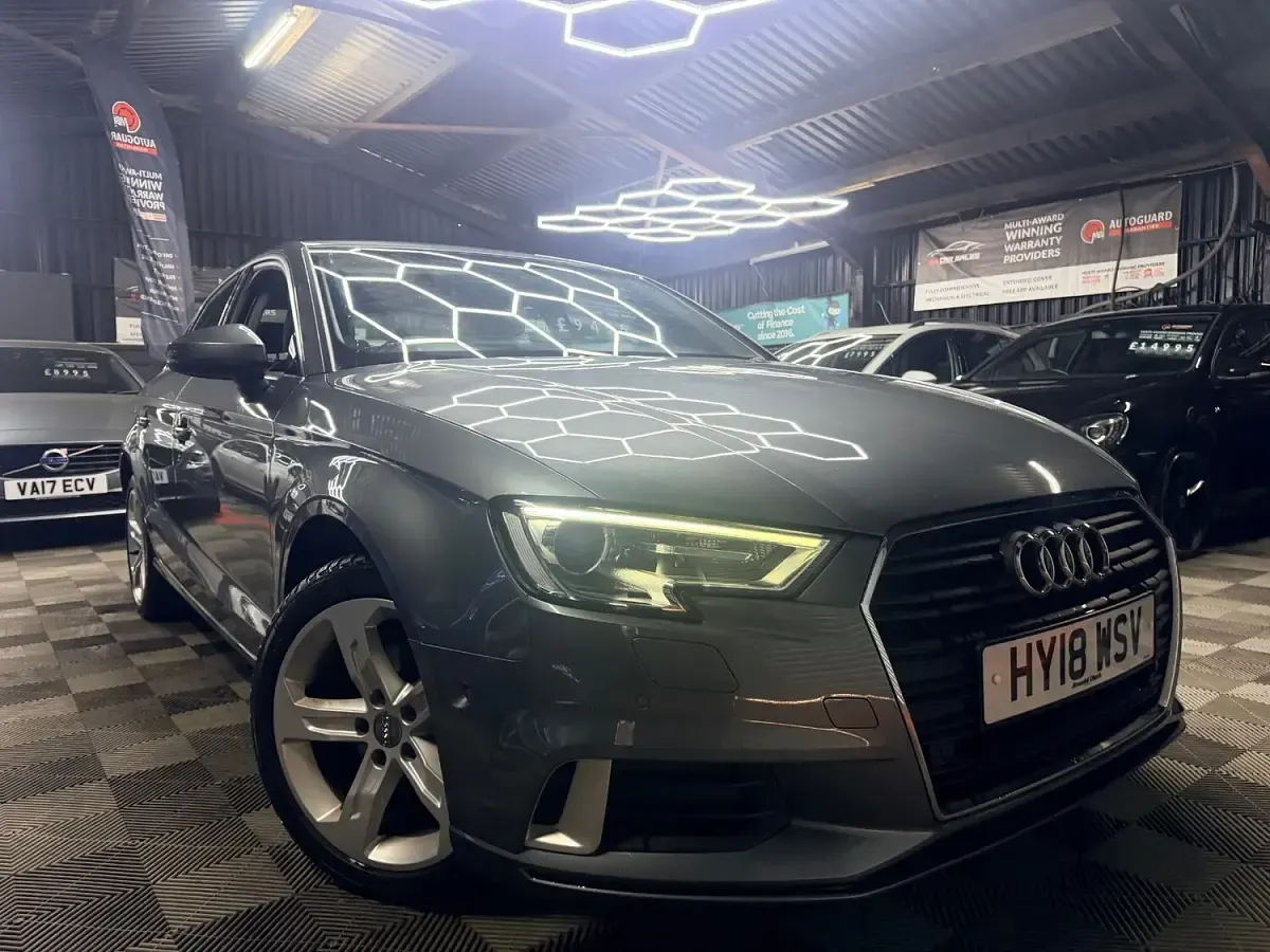 Used Audi A3 Sport 116 HP (85 kW) 2018 Grey Sedan
