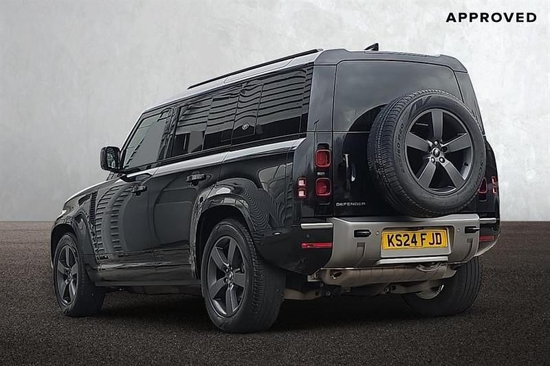 Used Land Rover Defender HSE Dynamic 300 HP (220 kW) 2024 Black Estate