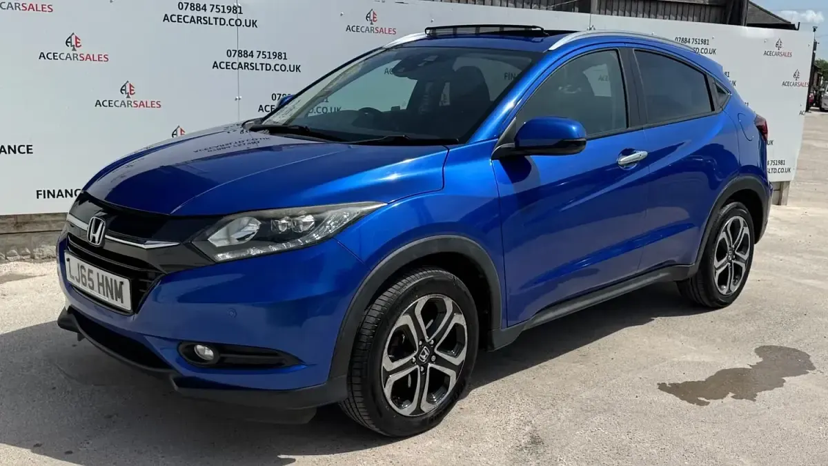 Used Honda HR-V EX 131 HP (96 kW) 2021 Blue SUV