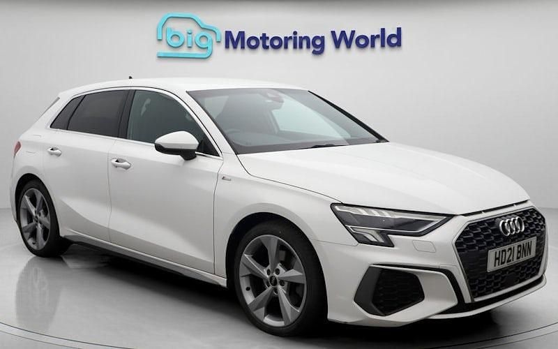 Used 2024 Audi A3 Sportback S-Line Hatchback | £19,700 (Good price) - Image 1/4