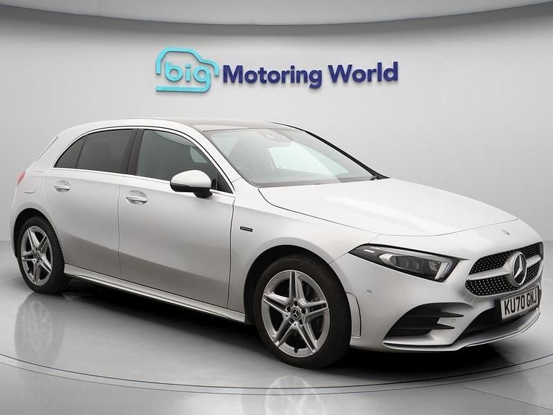 Silver Used 2020 Mercedes A250 AMG line Hatchback | £20,200 (Fair price) - Image 1/4