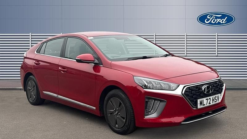 Red Used 2022 Hyundai Ioniq Premium Sedan | £16,263 (Fair price) - Image 1/4