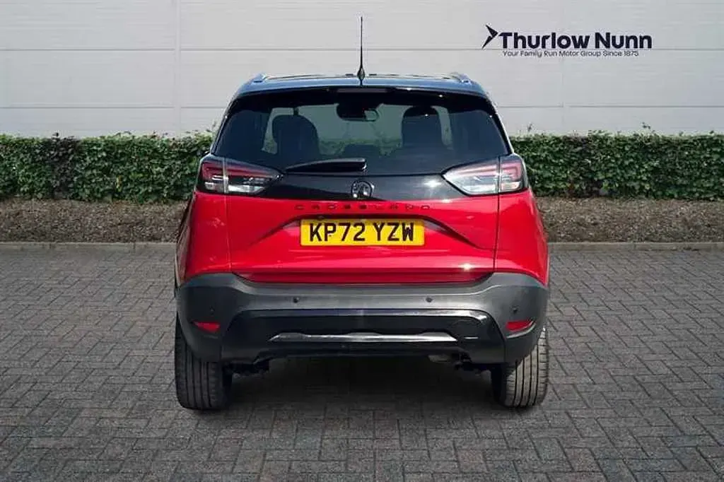 Used Vauxhall Crossland Ultimate 110 HP (80 kW) 2022 Red SUV