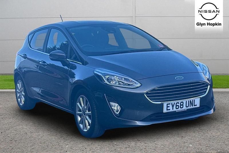 Grey Used 2018 Ford Fiesta Titanium Hatchback | £10,177 (Fair price) - Image 1/4