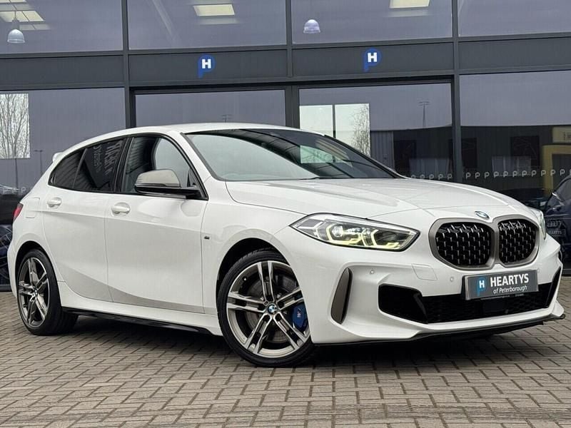 Used BMW M135 Sport Line 306 HP (225 kW) 2021 White Hatchback