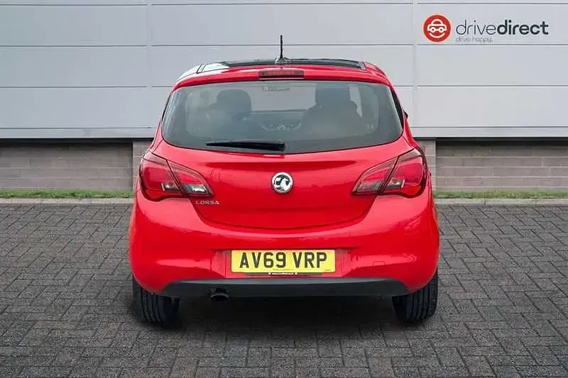 Używany Vauxhall Corsa S 90 KM (66 kW) 2019 Czerwony Hatchback