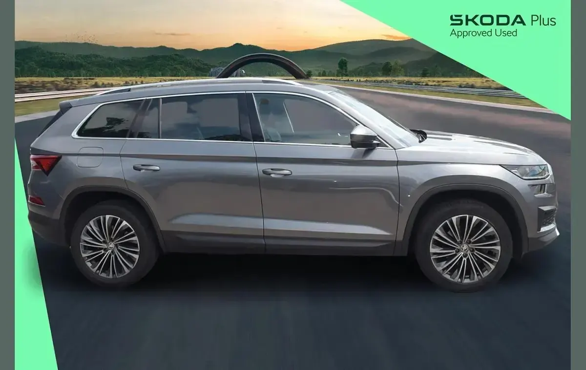Used Skoda Kodiaq SE L Executive 150 HP (110 kW) 2023 Graphite grey metallic SUV