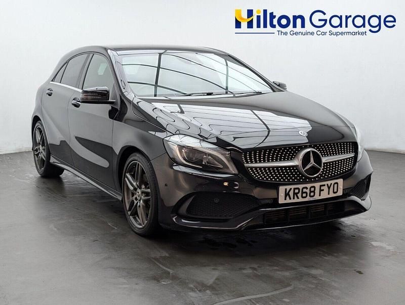 Black Used 2018 Mercedes A200 AMG line Hatchback | £15,550 (Fair price) - Image 1/4