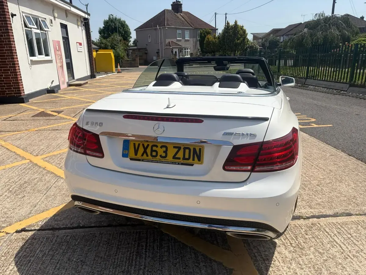 Used Mercedes E350 AMG 2013 White Cabriolet