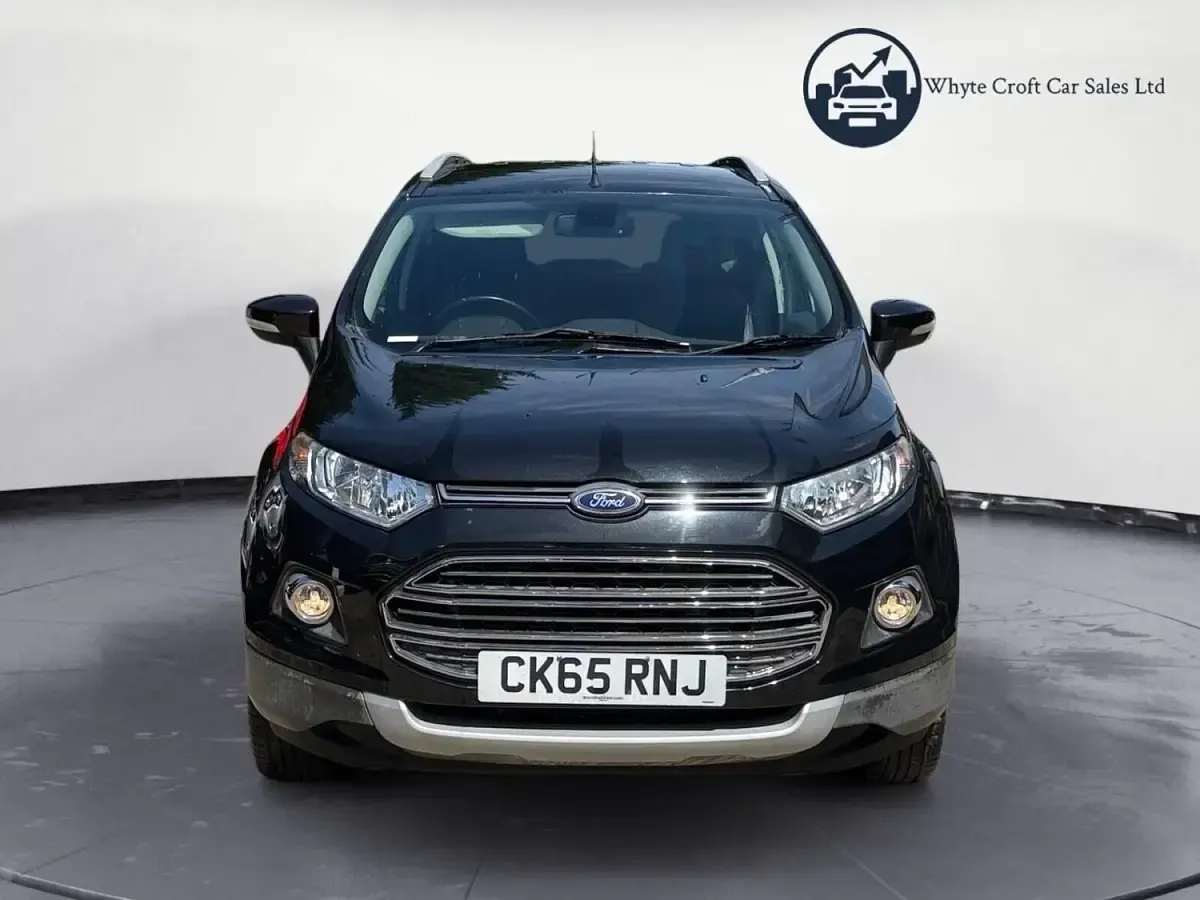 Used Ford Ecosport Titanium 2015 Black SUV