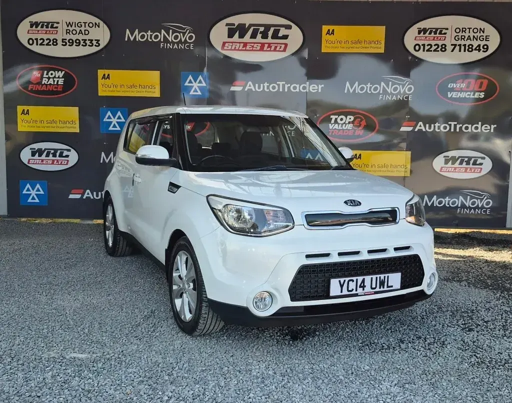 Used Kia Soul Plus 126 HP (92 kW) 2014 White SUV