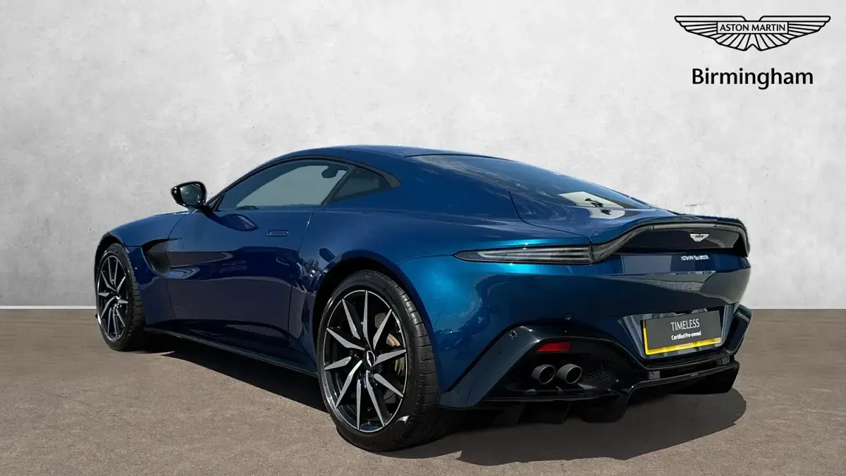 Used Aston Martin Vantage 510 HP (375 kW) 2019 Blue Coupe